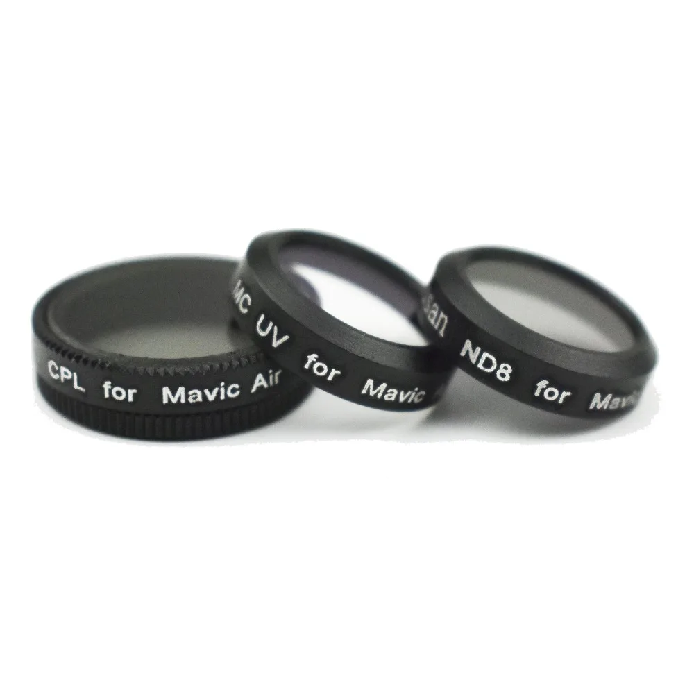 UV+CPL+ND8 Mavic Air Filters Protective Lens Filter For DJI CPL UV ND8 kit Accessories | Электроника