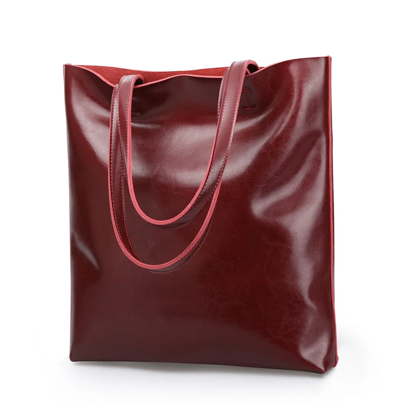 Сумка на плечо женская из натуральной кожи большая черная Роскошная сумочка