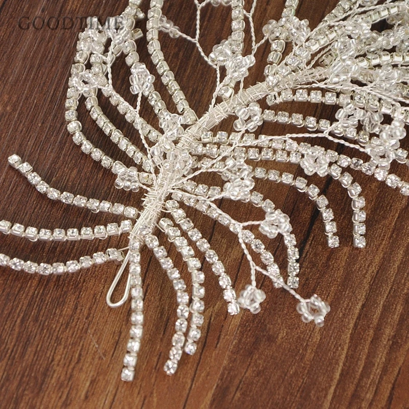 Fashion Bridal Wedding Party Rhinestone Headdress Accessories Tiara Headband Frontlet Bridesmaid Hair Jewelry For Women Girl | Украшения и