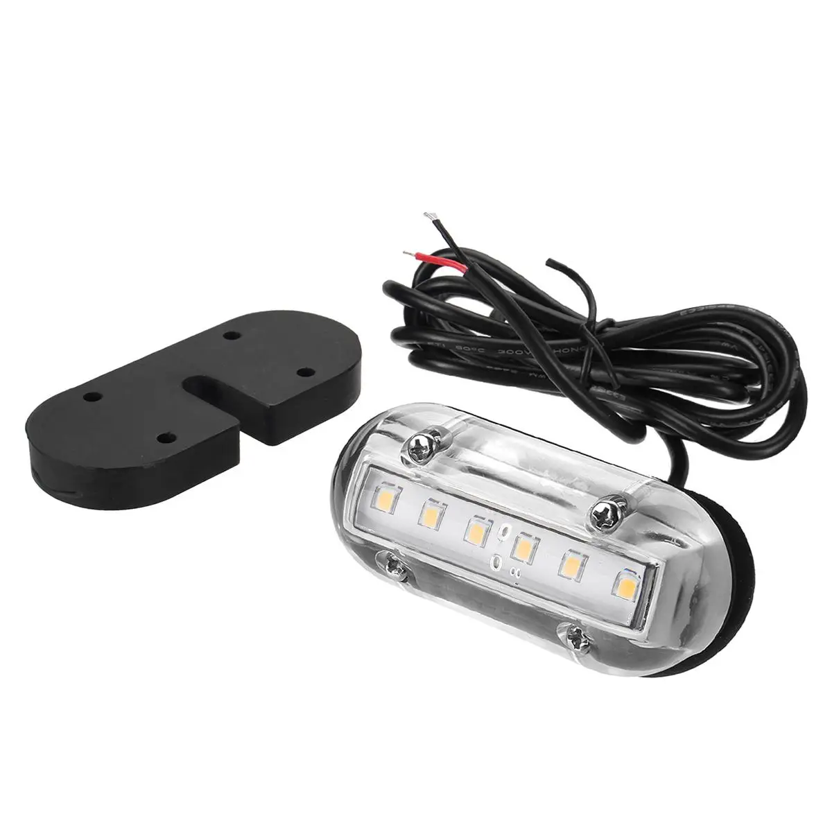 12 V 6 светодиодный 18LM морской яхты Лодка светодиодный подводный свет лампы для рыбалки лодка синий/теплый белый свет высокой интенсивности водонепроницаемый