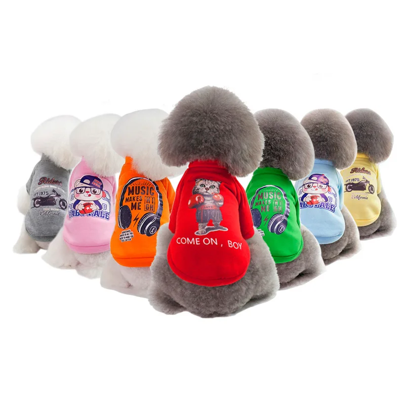 

Fashion Chihuahua Pet Dog Puppy Warm Sweater Clothing Coat T-Shirt Dog Autumn Winter Hoodie Apparel Dog Clothes Costume