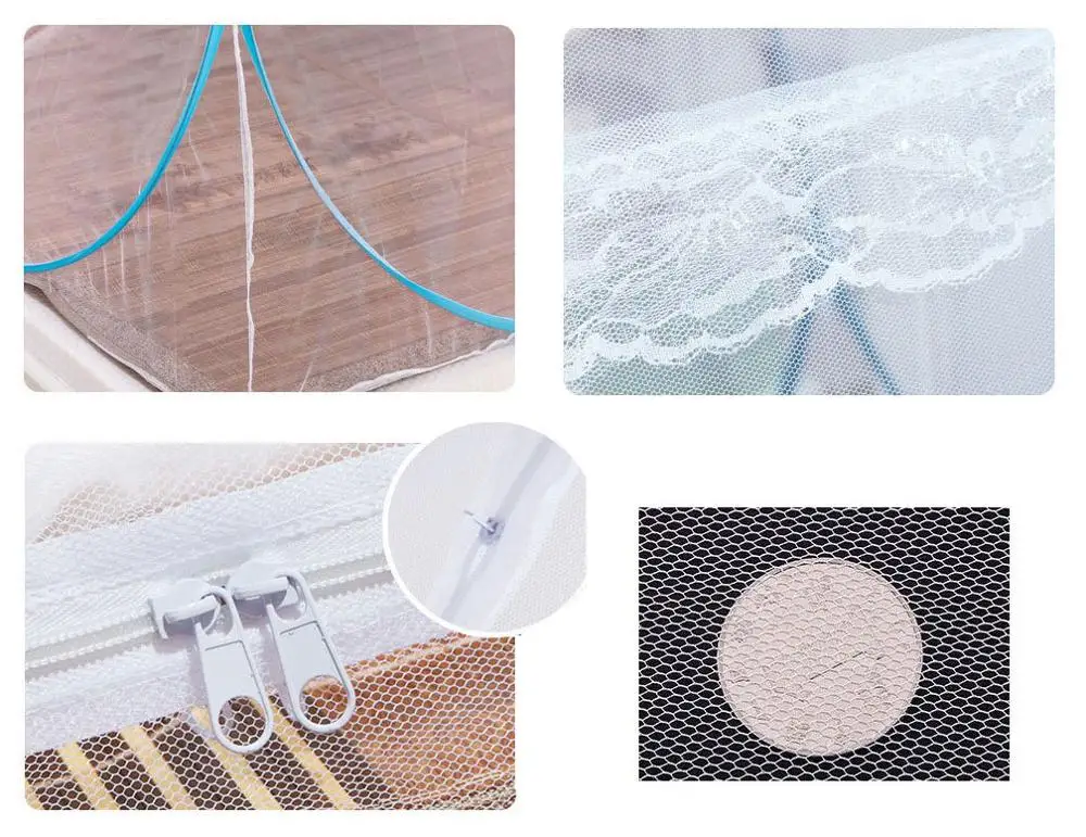 Новая всплывающая кровать палатка для кемпинга с балдахином москитной сеткой Queen