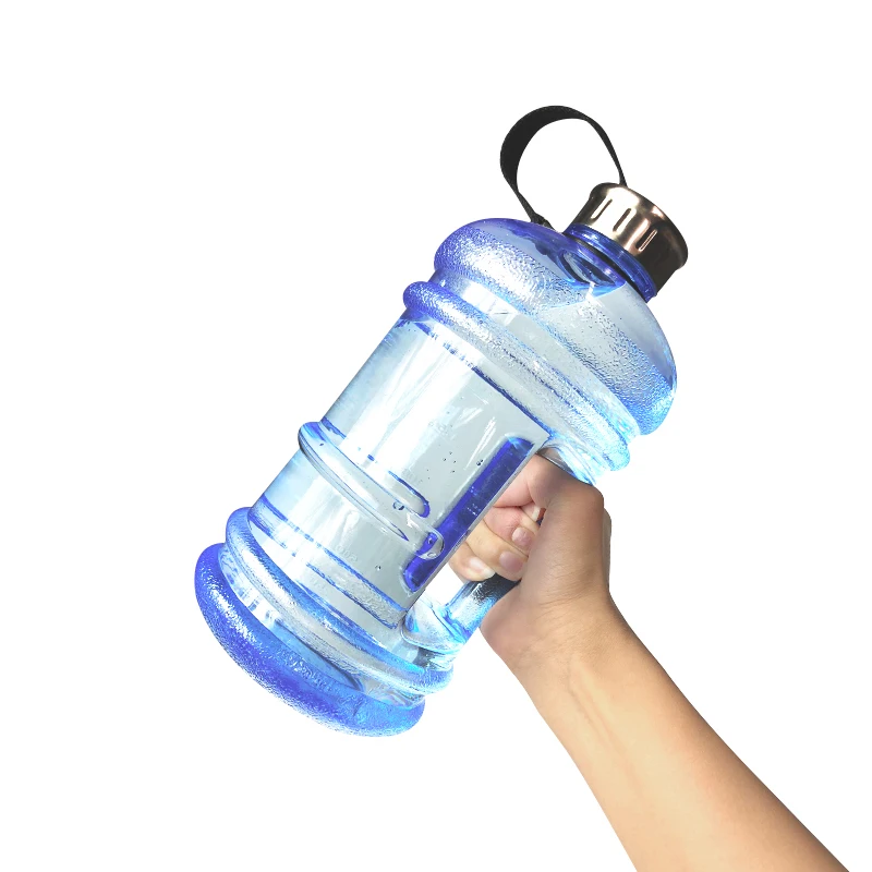 2.2L большая емкость бутылки для воды спорта на открытом воздухе тренажерный зал