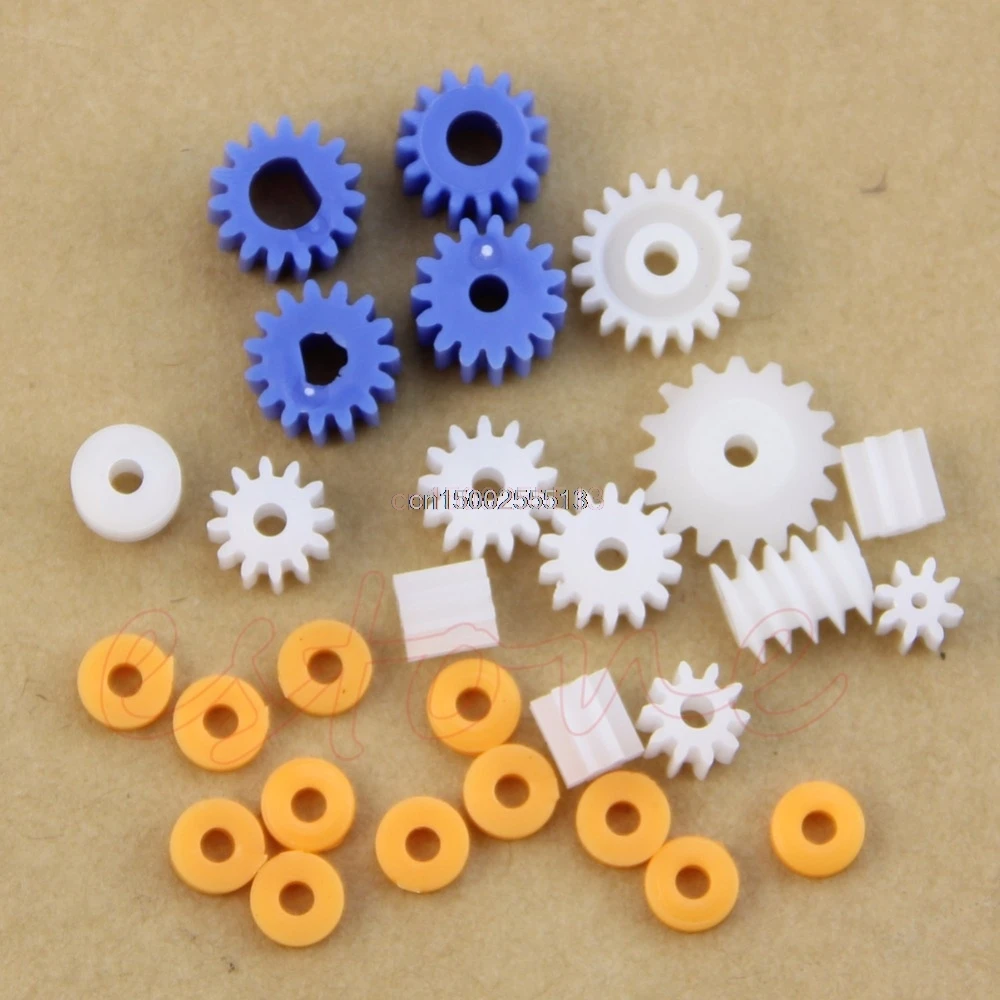 

16 Kinds Plastic Shaft Gears Spindle Gears Gear-B 2MM 2.3MM 3MM 3.17MM 4MM Worm