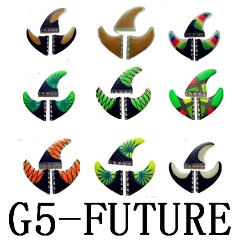Micfin FUTURE G5 плавники среднего размера для серфинга Стекловолоконные соты 3
