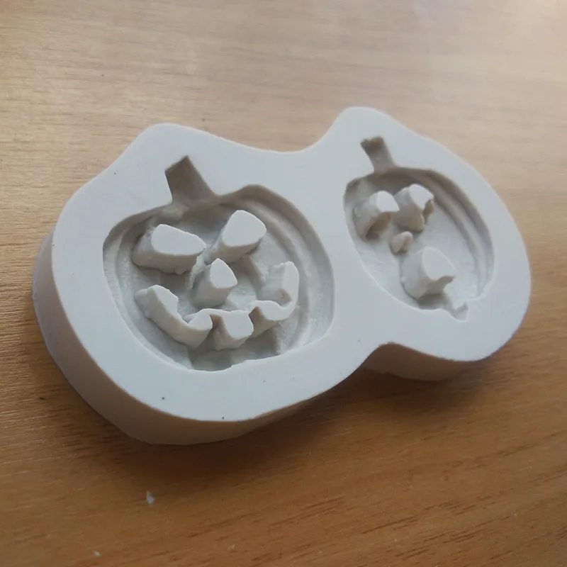 Форма Тыква на Хэллоуин силиконовая форма для торта шоколадная фотография