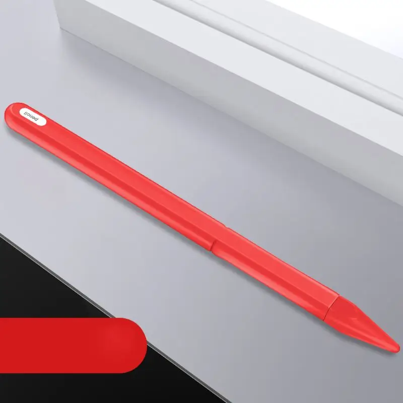 Мягкий силиконовый чехол для Apple Pencil 2 iPad го наконечника держатель сенсорного