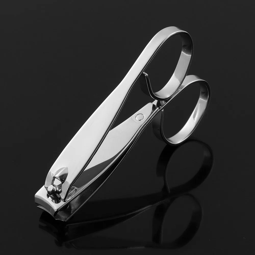 Нержавеющая сталь кусачки для ногтей резак прямой и изогнутый триммера маникюра