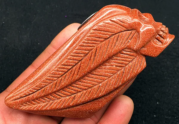 163 г натуральные кварцевые хрустальные резьбы из красного кристалла ювелирные