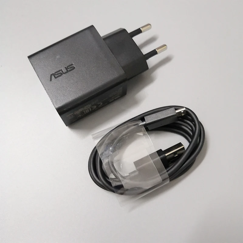 Оригинальный Для ASUS Зарядное устройство ЕС Plug адаптер 5 2 V 2A быстрая зарядка Micro USB