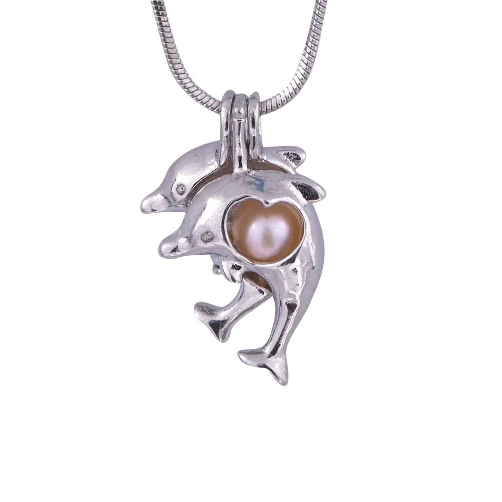 5 шт. подвеска в виде дельфина форме сердца 6 мм|cage pendant|locket pendantheart cage pendant |