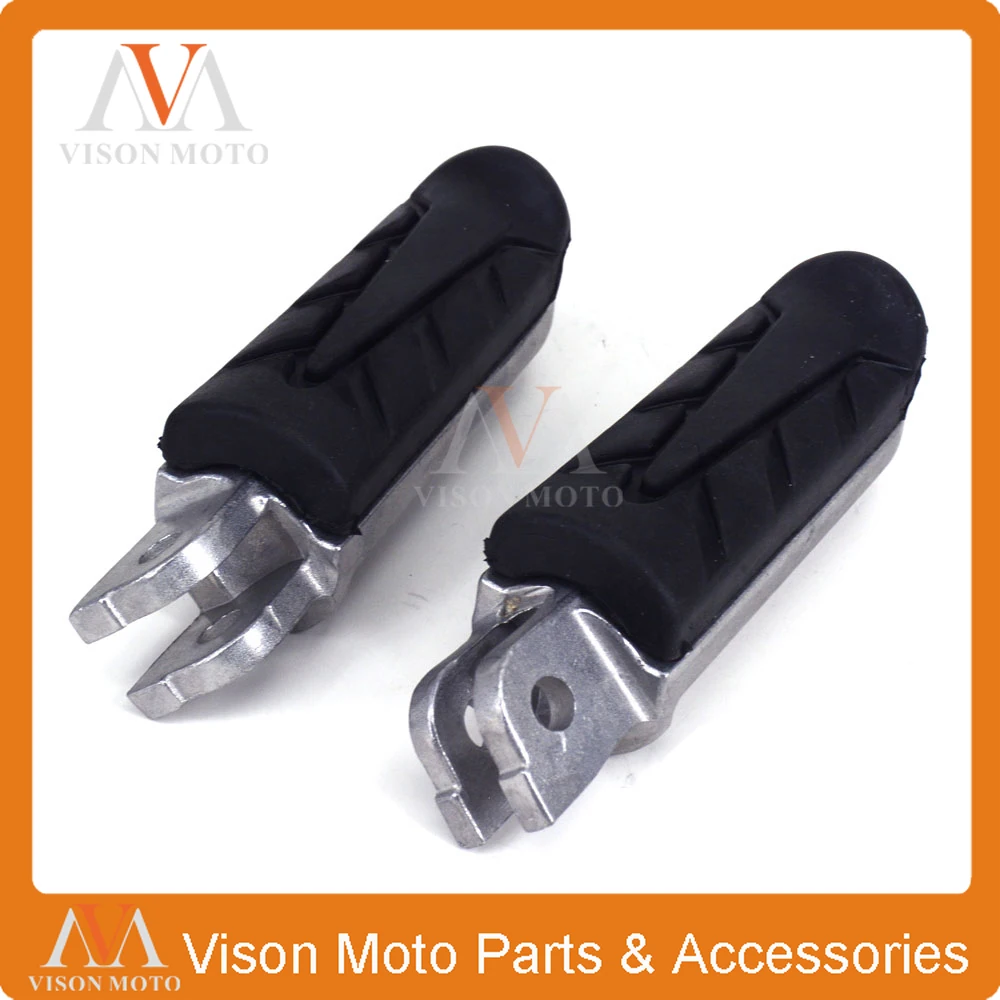 Billet Front Foot Pegs Rests Footrest Pedals For HONDA VT250 VT 250 1988 1989 1990 VTR250 VTR 98-03 CB400 CB 400 CB400SF | Автомобили и