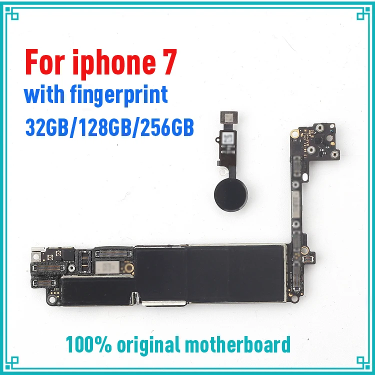Материнская плата для iphone 7 с полной разблокировкой 32 ГБ/128 ГБ/256 ГБ версия touch ID