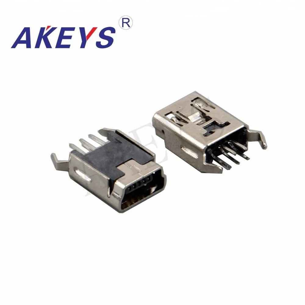20 шт. Женский мини USB коннектор с фиксированным штифтом|Выключатели| |