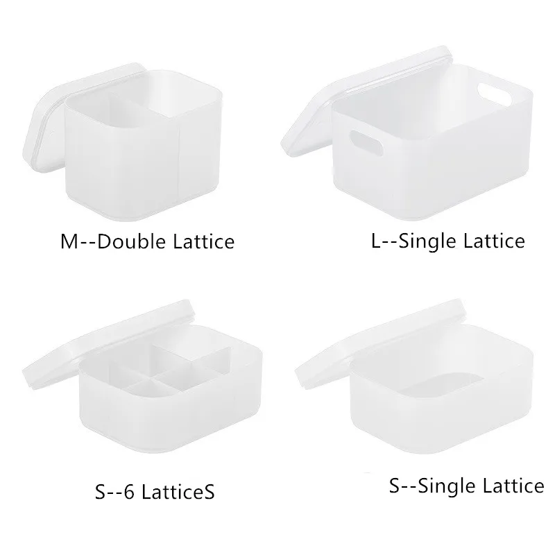 FASOTY настольная коробка для хранения косметики пластиковый матовый отсек с