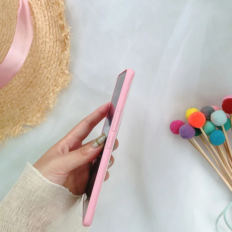3D рельеф мультфильм девушка чехол для iPhone6 7 8 Plus X ТПУ прекрасный розовый мода Oppo F9