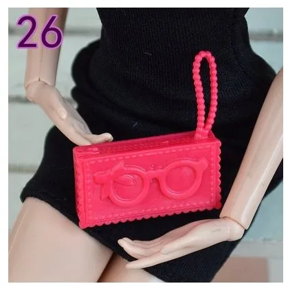 26 a bag only Аксессуары для кукол, модные сумки, сумочка для кукол BB 1:6 BBI207 - Цвет: 26 a bag only