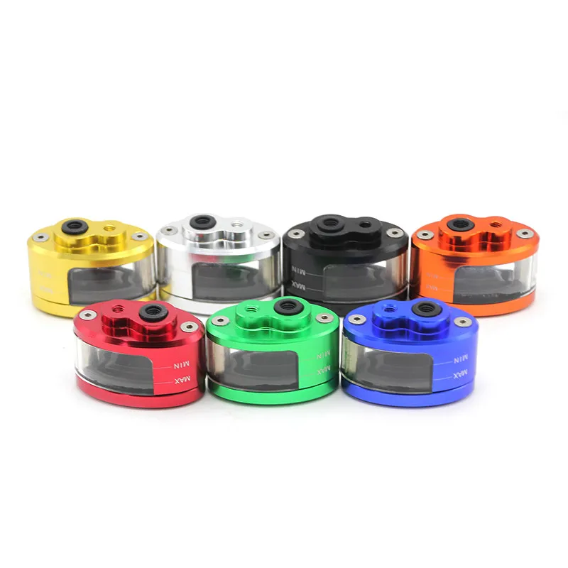 

RizomaUniversal Motorcycle Motorbike CNC Brake Clutch Tank Cylinder Fluid Oil Reservoir Cup tem For Honda Yamaha Ducati