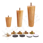 Ножки для мебели, круглые ножки для дивана из массива дерева, сменные ножки для дивана, стул оттоманский, журнальный столик, мебель для шкафа