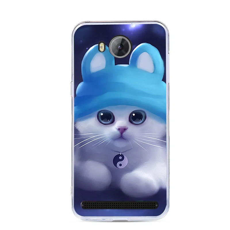 Чехол 4 5 дюйма для Huawei Y3 II Y3II 2 Lua-L21 мягкие силиконовые чехлы из ТПУ Защитные