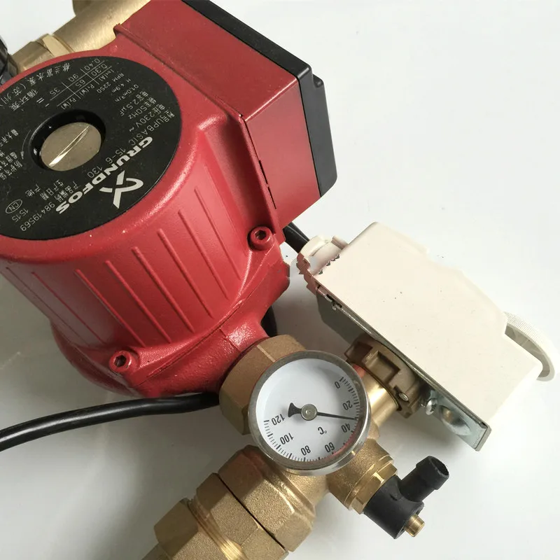 Термостатический смеситель для насоса система водяного отопления Смешанная