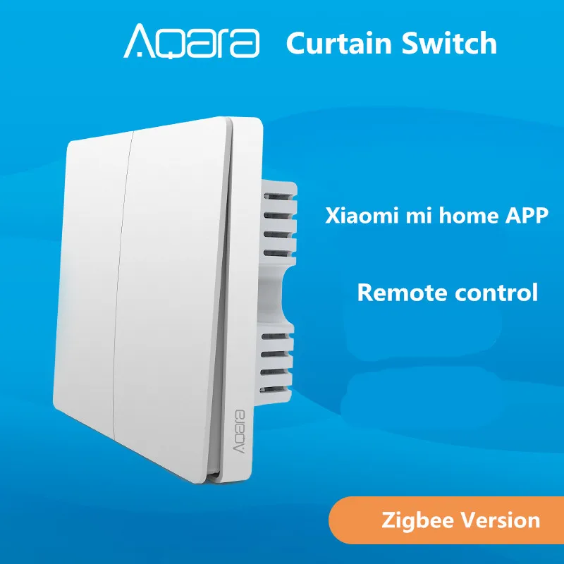 Выключатель для штор Aqara Zigbee настенный выключатель с дистанционным управлением