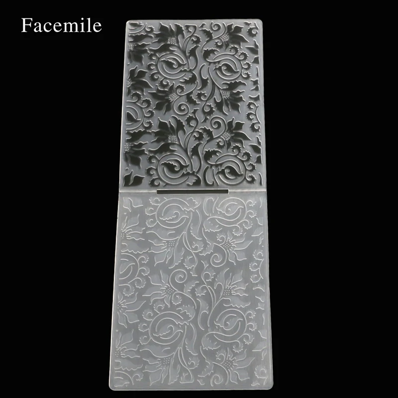 Facemile 1 шт. пластиковая папка для тиснения в виде цветка стрелы скрапбукинга DIY