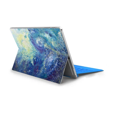 SPS-16(036) Наклейки для ноутбука microsoft Surface Pro 6 Pro 5 Pro 4 геометрический блокнот с рисунком задняя крышка для Surface Pro 4 ПВХ винил кожа - Цвет: SPS-16(036)