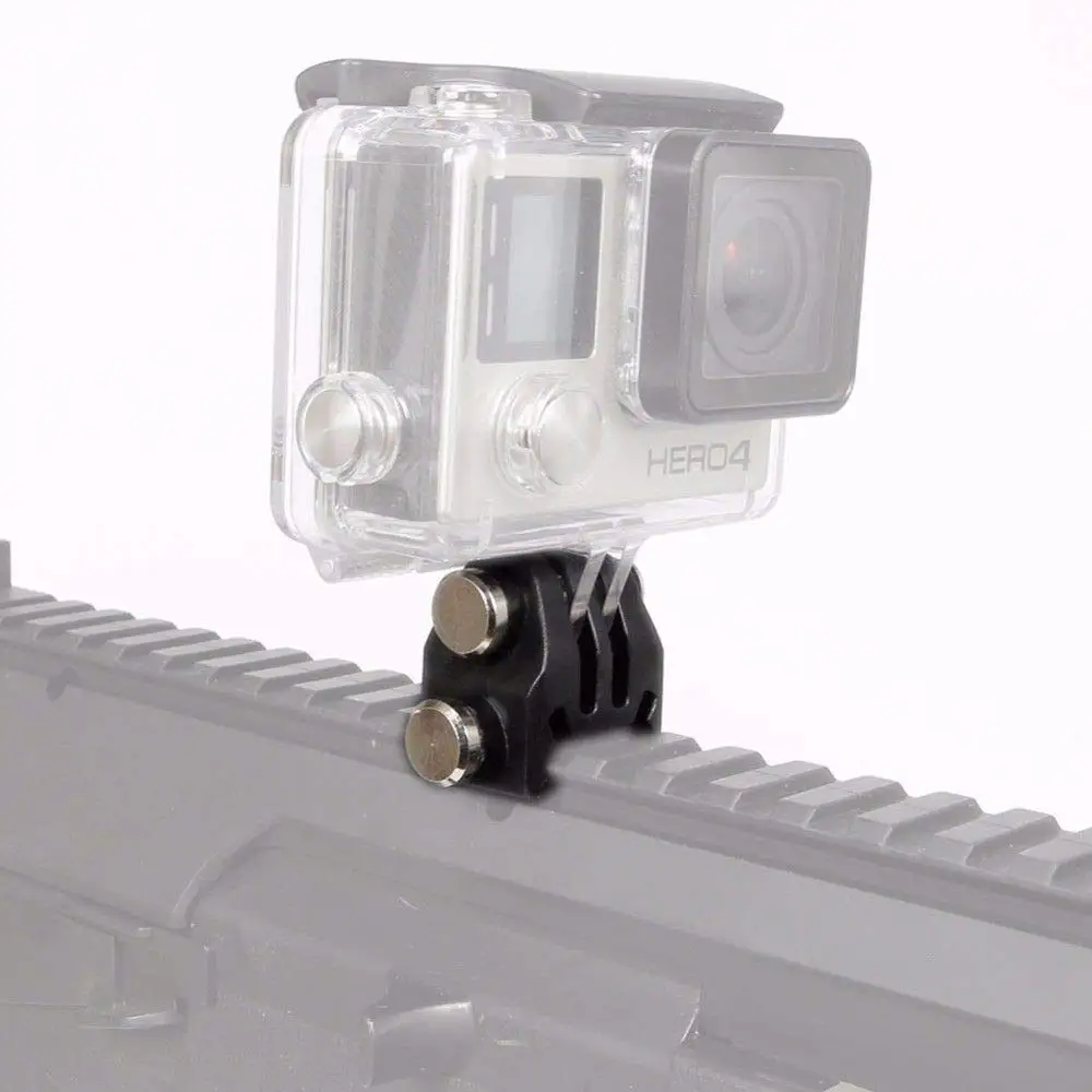 Plastic CS 20mm Rail Mount Adapter for Gopro Hero 3+ 4 5 Camera | Спорт и развлечения