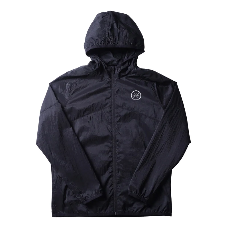 Li Ning Мужская ветровка серии Уэйд нейлоновая куртка с подкладкой удобная