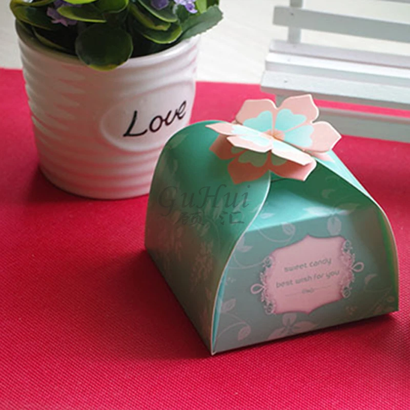 Китайский ретро цветок лотоса Свадебная коробка для конфет лучшее пожелание