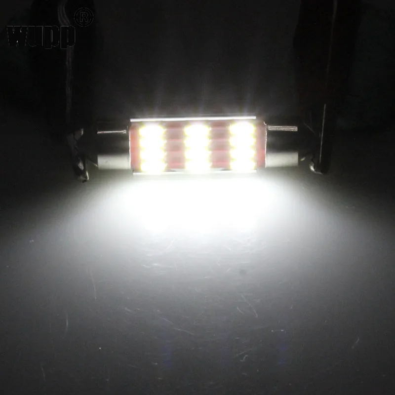 Автомобильный стильный светильник светодиодный головной 39 мм 4014 12SMD C5W Canbus Festoon Dome