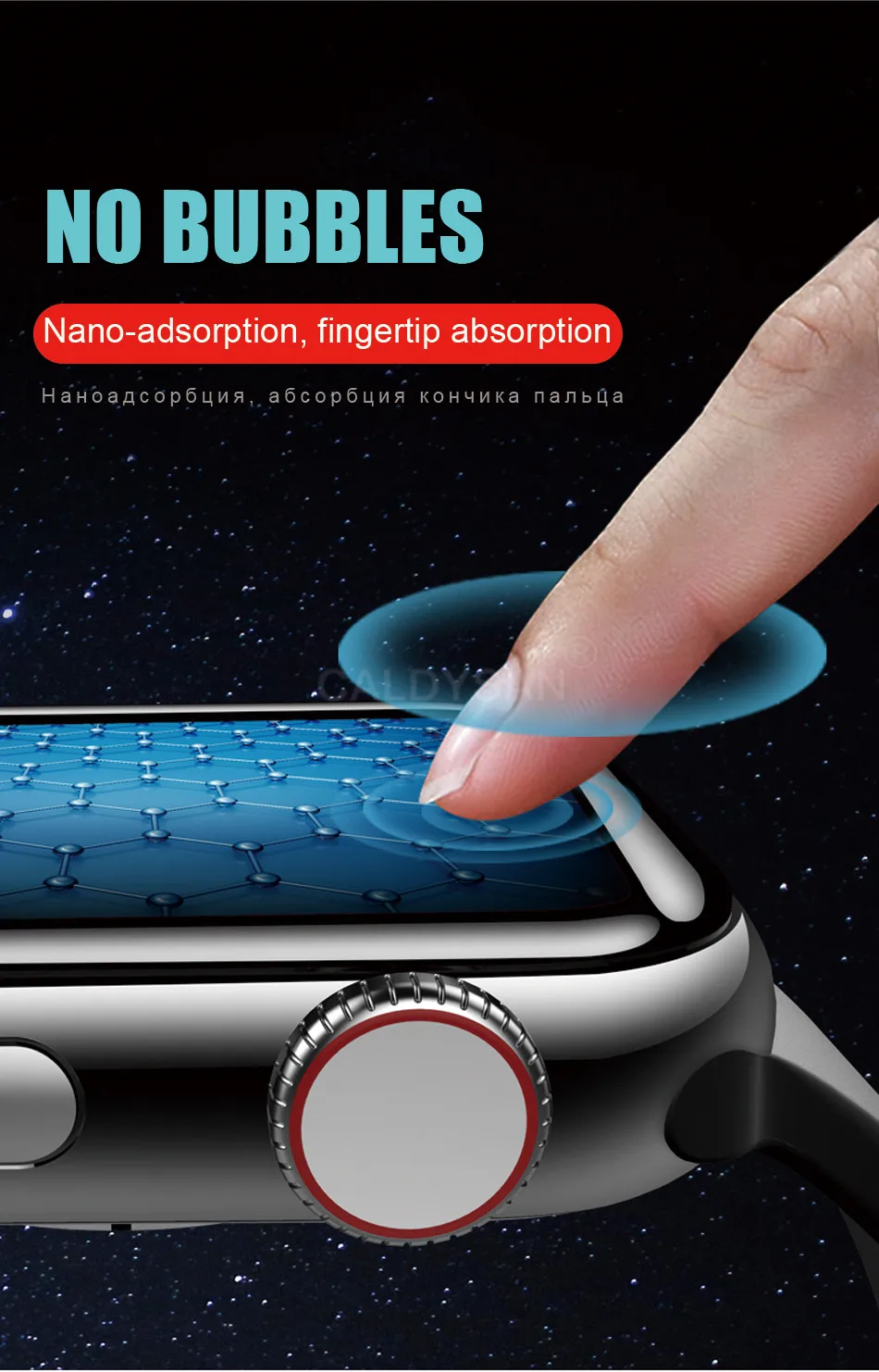 20D закаленное стекло с изогнутыми краями для Iwatch 1 2 3 4, Защитное стекло для Apple watch 38 40 42 44 мм, защитная пленка