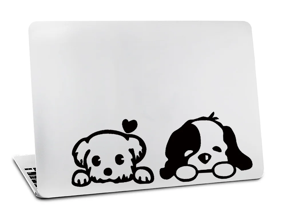 Виниловая наклейка для apple macbook air, 11, 13 дюймов, для Mac Pro, retina, 13, 15, чехол, светящаяся черная наклейка, кошка, обезьяна, волк, сенсорный - Цвет: A5005