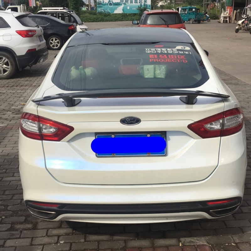 SHCHCG для Ford Mondeo 2013 2014 2015 2016 2017 ABS пластик Неокрашенный праймер цвет задний спойлер