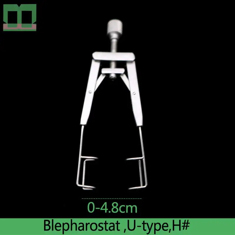 Blepharostat из нержавеющей стали v-типа инструменты и инструменты для глазной хирургии u-типа глазное зеркало хирургический инструмент - Цвет: H