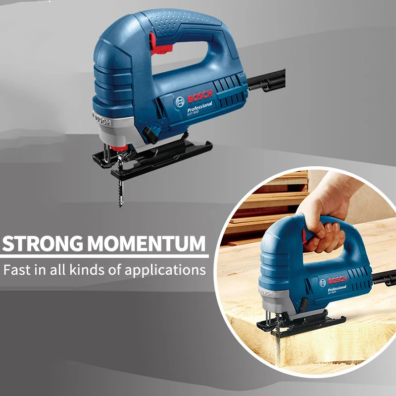 Bosch GST800/GST700/GST65E деревообрабатывающий кривой бензопилы электроинструменты для домашнего деревообработки пилы бытовой проволочной пилы Pull Flower Saw