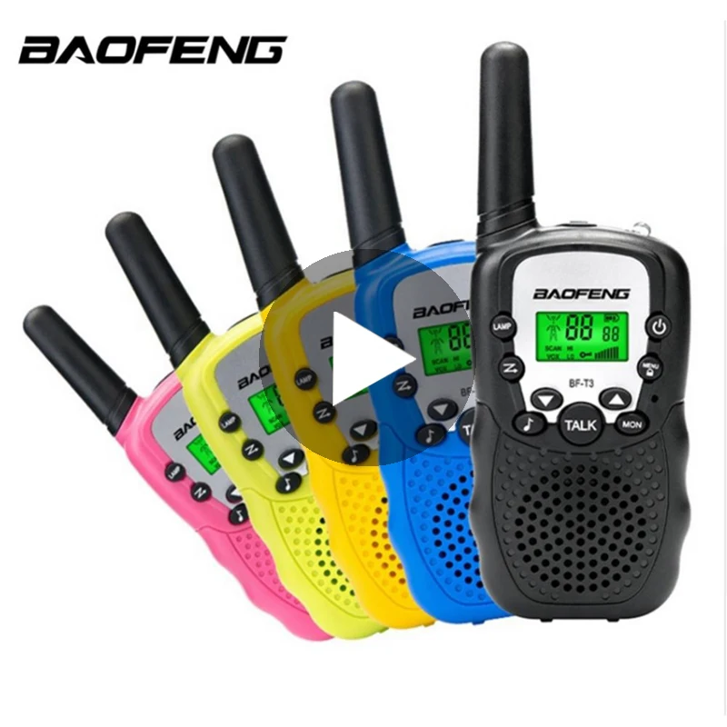 baofeng BF T3 BFT3 cb комплект мини детская рация для детей 2 шт автомобильная портативная