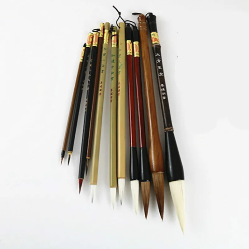 

Traditional Chinese Painting Brush Set Soft Woolen Hair Chinese Calligraphy Brushes Ink Painting Hook Line Pen Painting Supplies