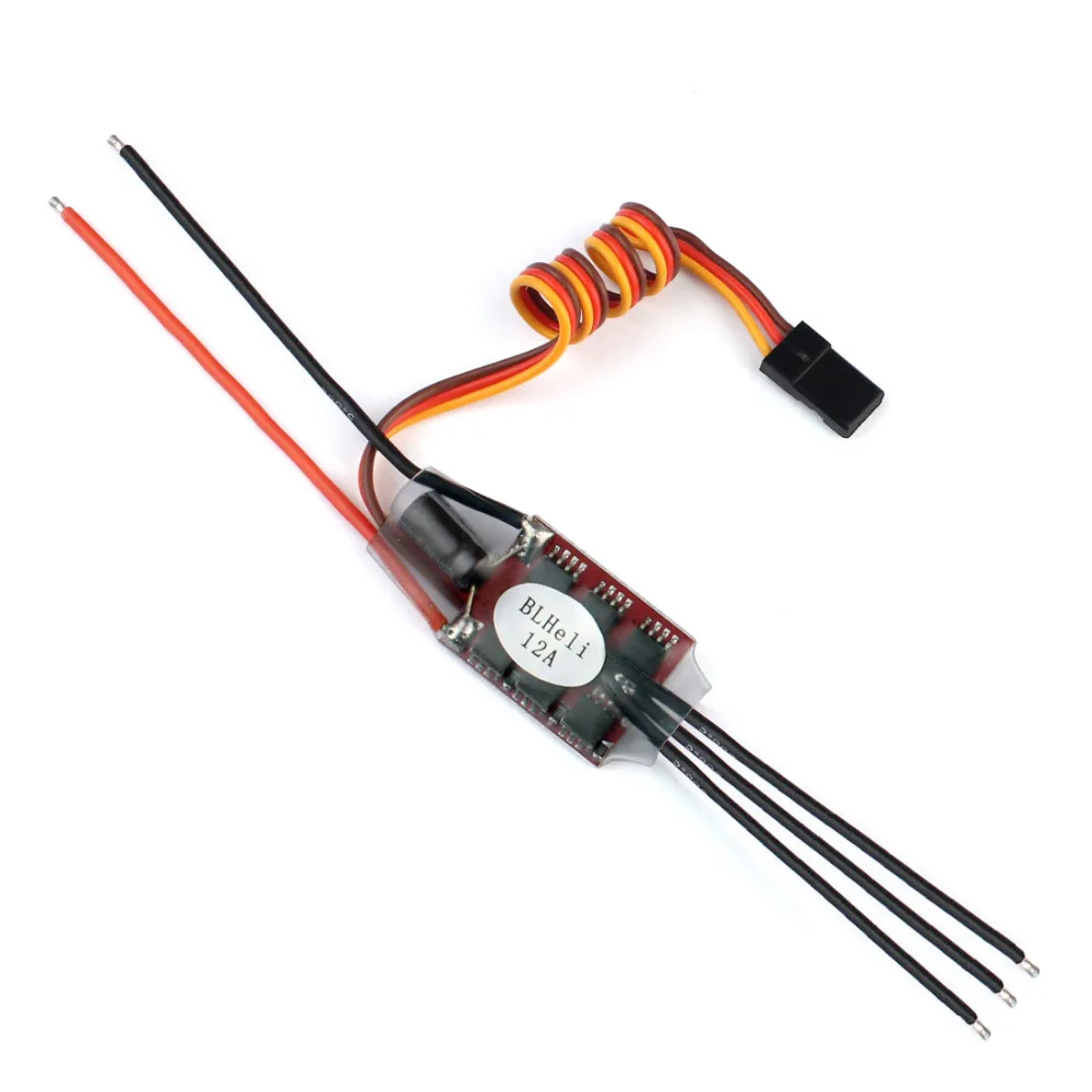 Feichao RW.RC BLHELI 12A бесщеточный ESC 14 2 контроллер скорости 2-3S для 160-250 несколько роторов