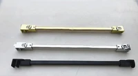 1PCS Stainless steel Shower Glass door fixed rod clip Bathroom glass support bar length 40 50cm SJ-3073 