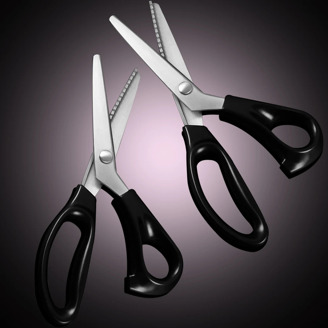 1 шт. профессиональные ножницы для изготовления одежды резки зигзагами |