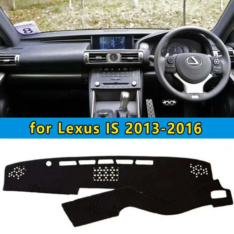 

car dashmats car-styling accessories dashboard cover for lexus xe30 is250t is350h is300 2013 2014 2015 2016 2017