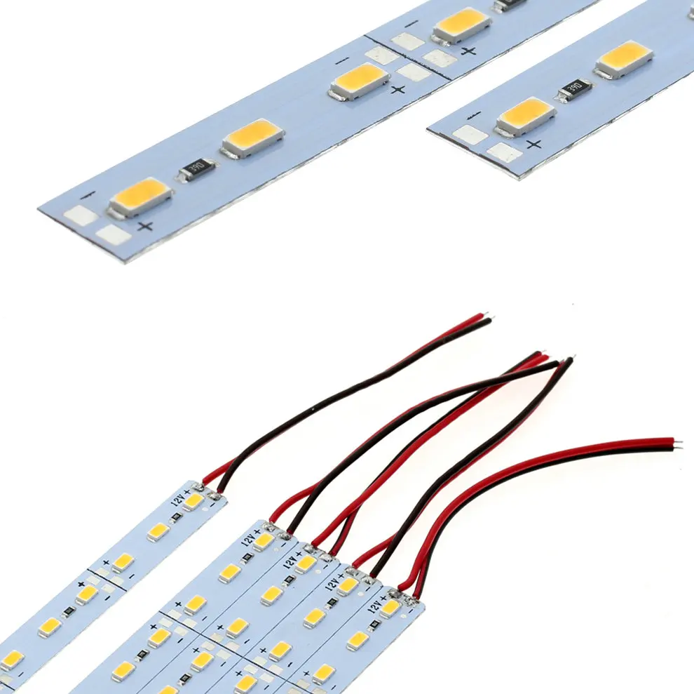Светодиодный светильник 5630 SMD DC12V 36 светодиодный s 50 см высокая яркость светодиодный жесткий светильник для кухни под шкаф витрина 10 шт./лот