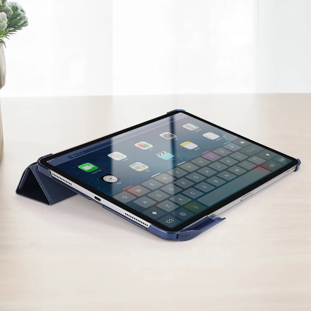 Умный Магнитный чехол для iPad Pro 11, чехол с держателем для карандашей, GOLP ультра тонкий PU кожаный+ PC задняя крышка для iPad Pro 11