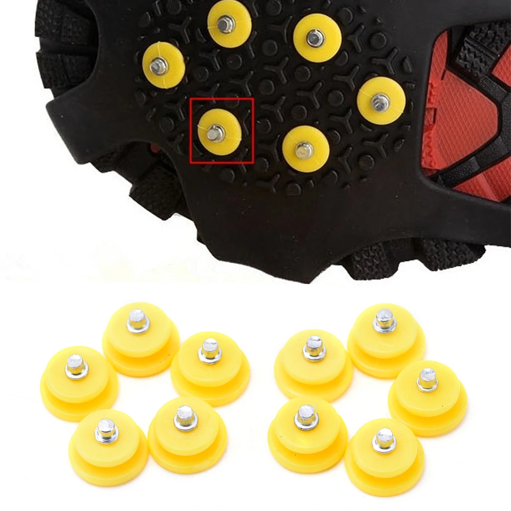 10 шт. Новое поступление Нескользящие для снега скалолазания шипы захваты скобы