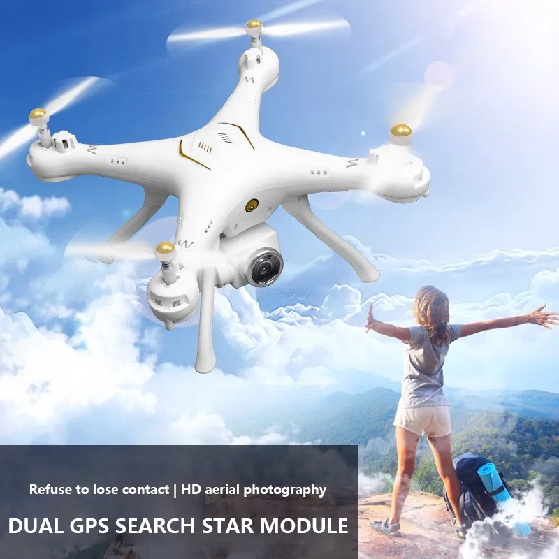Дрон W9 W8 HD 1080 P Профессиональный беспилотник GPS Квадрокоптер поддержка sd карты wifi