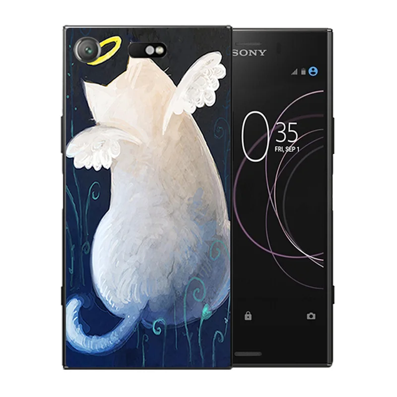 Для Sony Xperia XZ1 Compact чехол для телефона силиконовый роскошный гелевый компактный