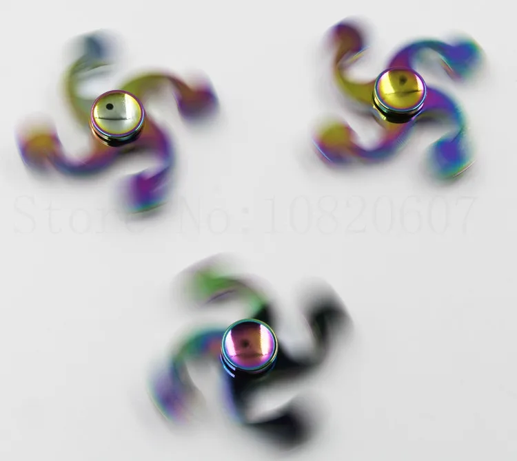BD пальца гироскопа декомпрессии Непоседа счетчик Spinner Металлический красочные