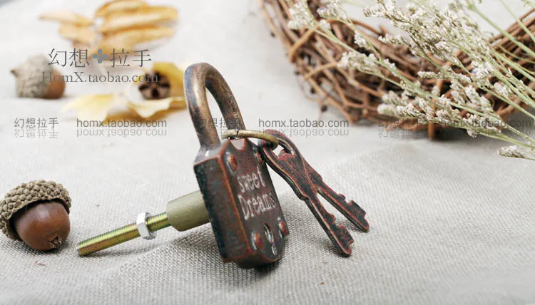 Личность французский Сельский Творческий Шкаф ящика Ручка Средиземноморское